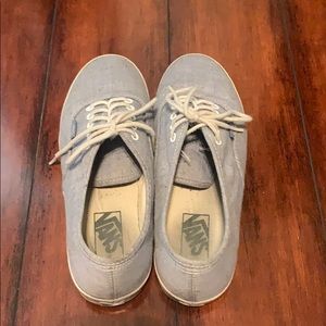 Blue Wash Vans